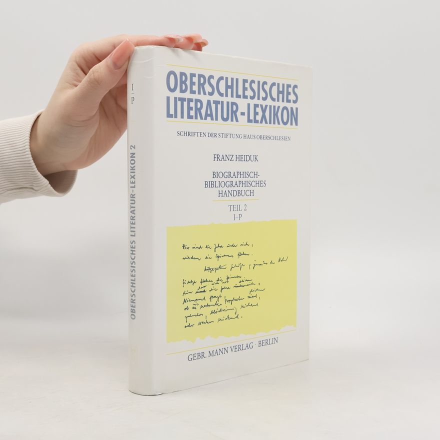 Franz Heiduk Oberschlesisches Literatur-Lexikon
