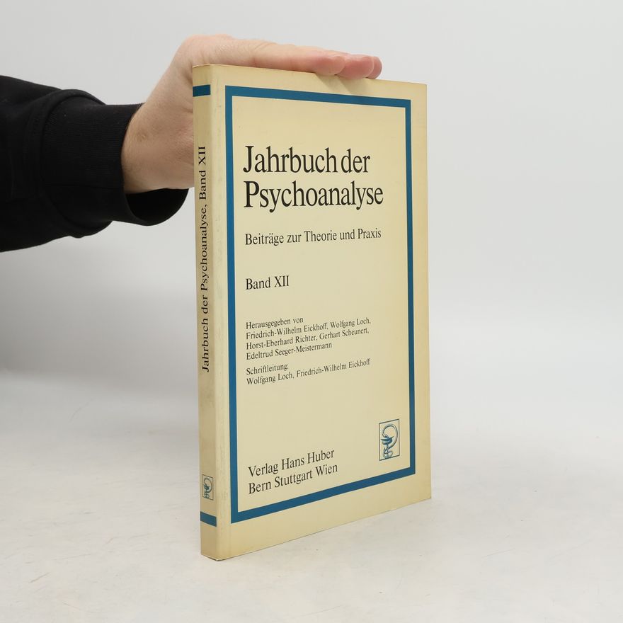 Edeltrud Seeger-Meistermann Jahrbuch der Psychoanalyse Beiträge zur Theorie und Praxis Band 12
