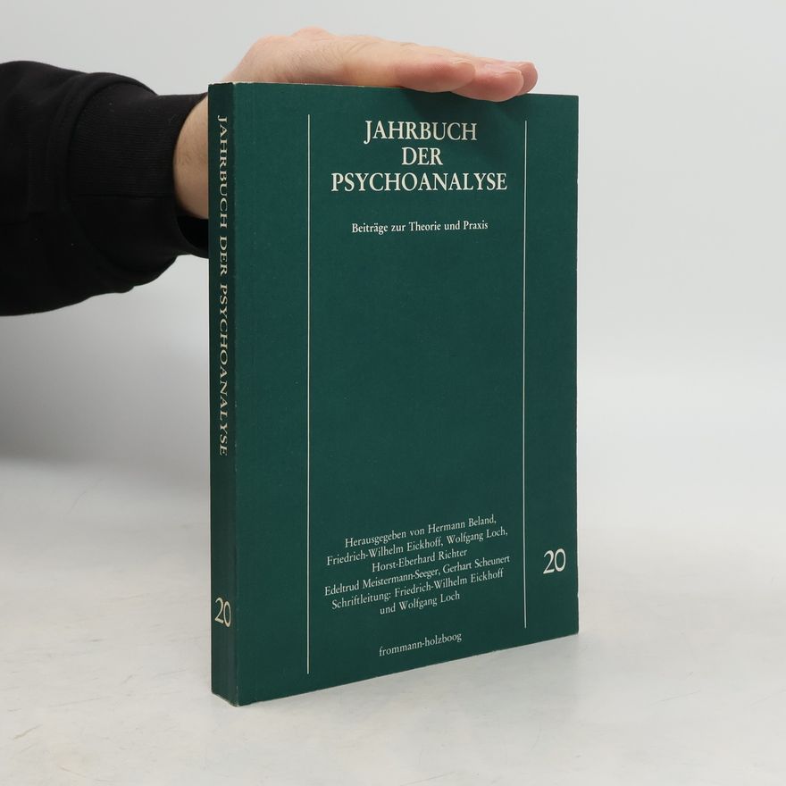 Gerhart Scheunert Jahrbuch der Psychoanalyse