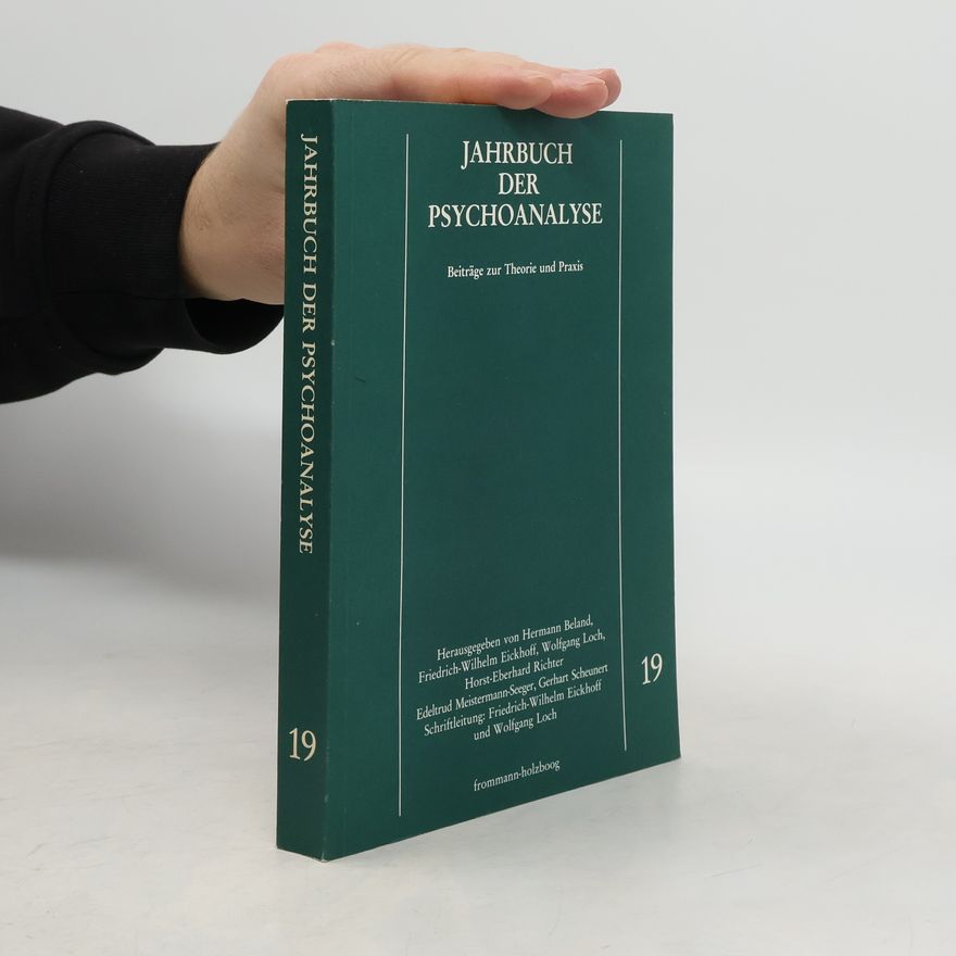 Gerhart Scheunert Jahrbuch der Psychoanalyse
