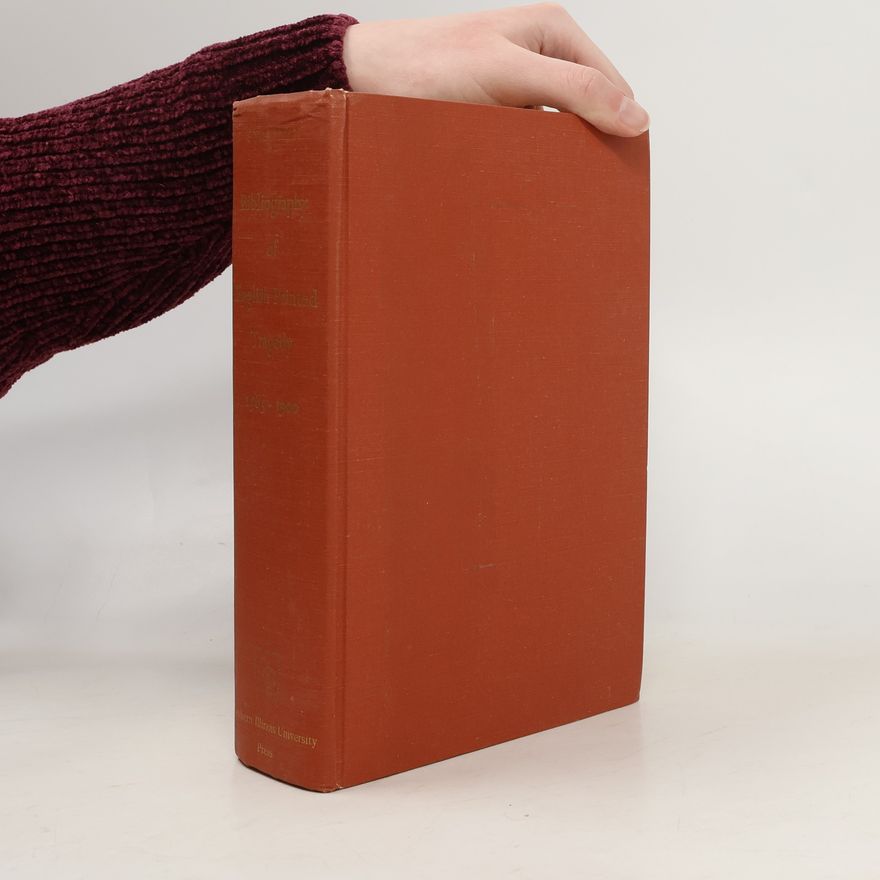 Carl Joseph Stratman Bibliography of English Printed Tragedy 1565-1900