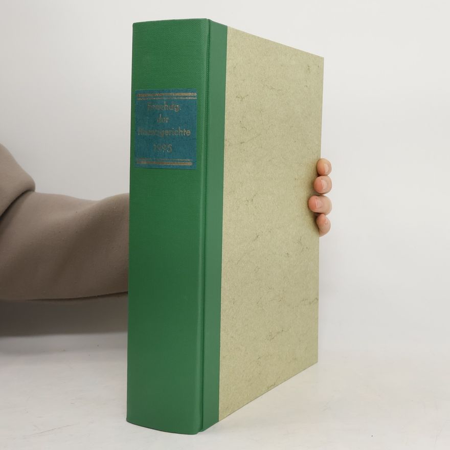 Autorenkollektiv Entscheidungen der Finanzgerichte 1995