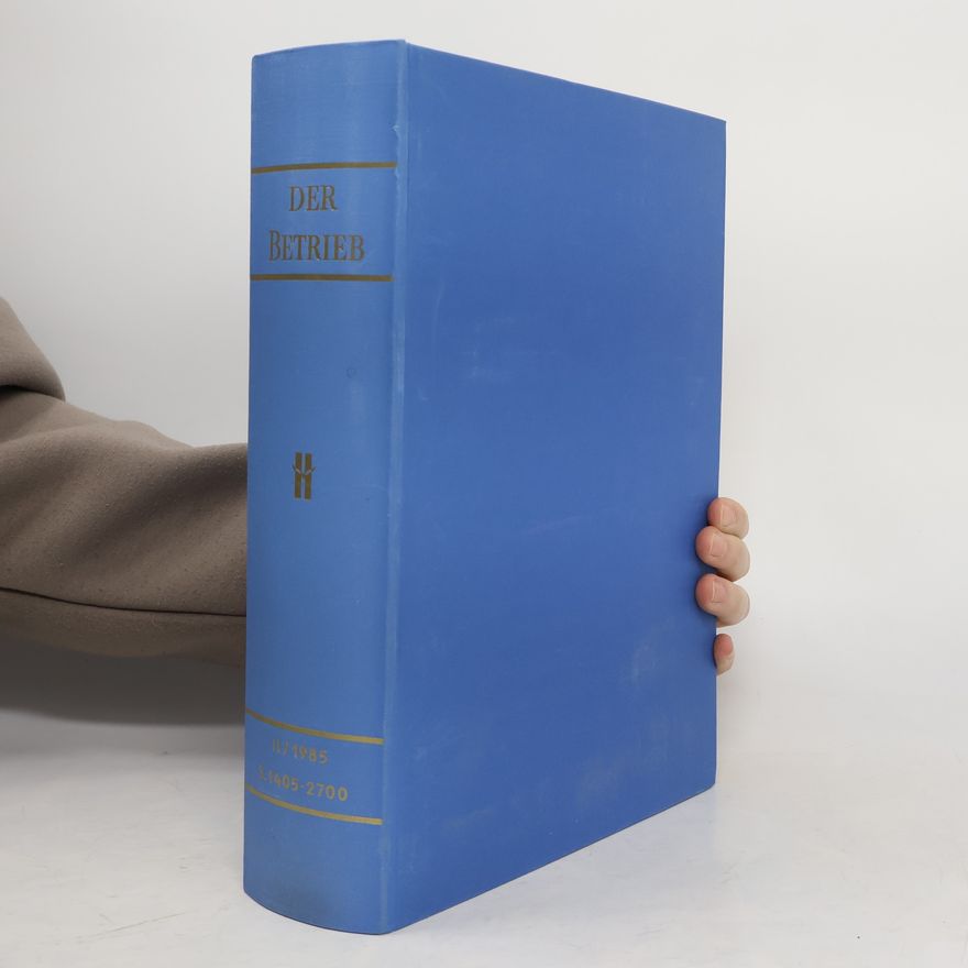 Autorenkollektiv Der Betrieb II. I/1985