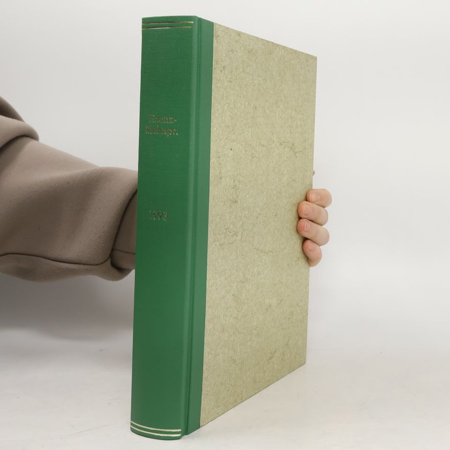 Autorenkollektiv HFR Höchstrichterliche Finanzrechtsprechung Jahresregister 1993