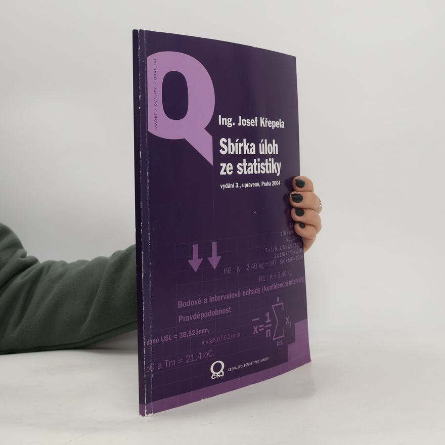 Josef Křepela Sbírka úloh ze statistiky