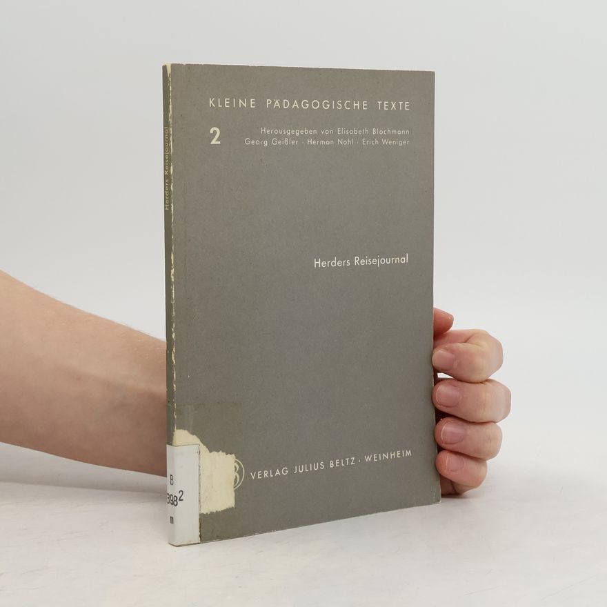 Elisabeth Blochmann Herders Reisejournal 2