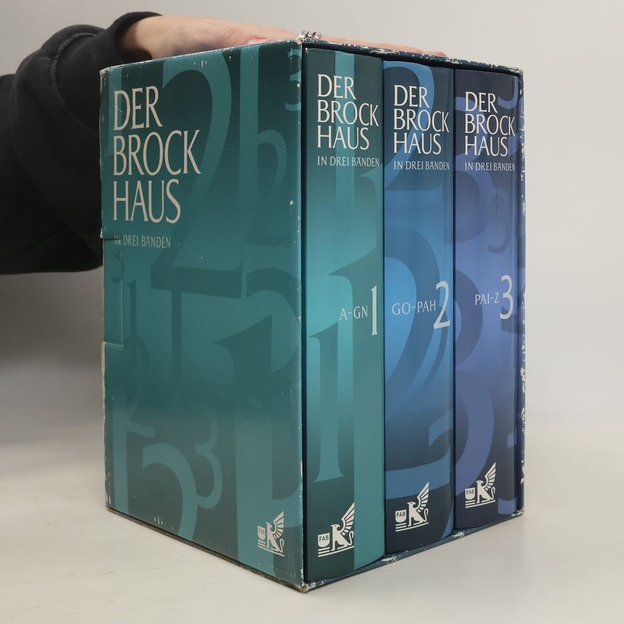 Various authors Der Brockhaus in drei bänden 1-3