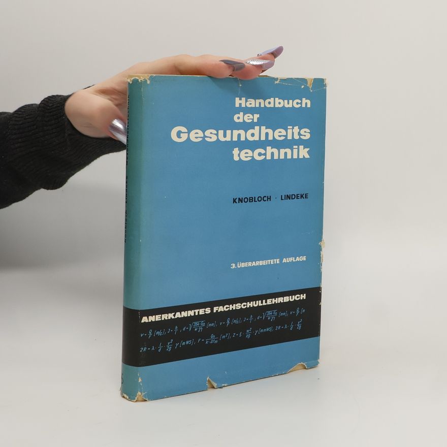 Wolfgang Lindeke Handbuch der Gesundheitstechnik