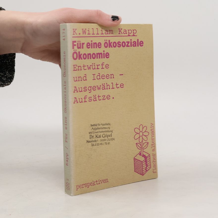 Kai Göpel Für eine ökosoziale Ökonomie