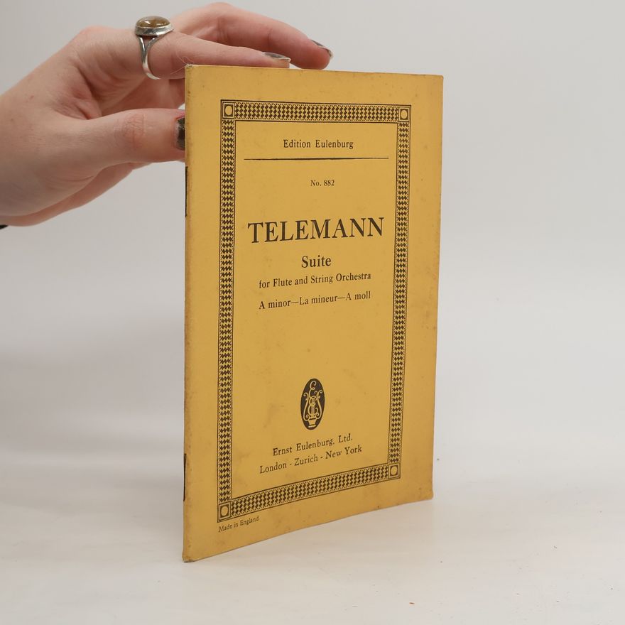 Georg Philipp Telemann Suite for Flute and String Orchestra