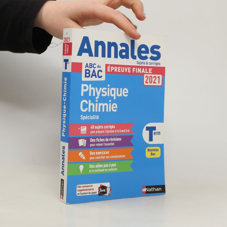 Karine Marteau-Bazouni Annales BAC 2021 Physique Chimie Term - Corrigé