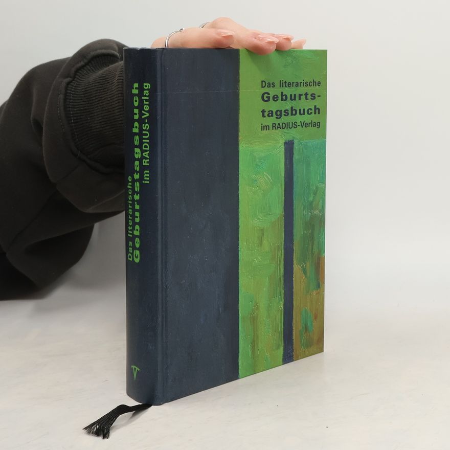 Martin Scharpe Das literarische Geburtstagsbuch im Radius-Verlag