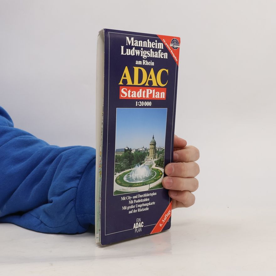 Various authors ADAC Stadtplan Mannheim, Ludwigshafen am Rhein