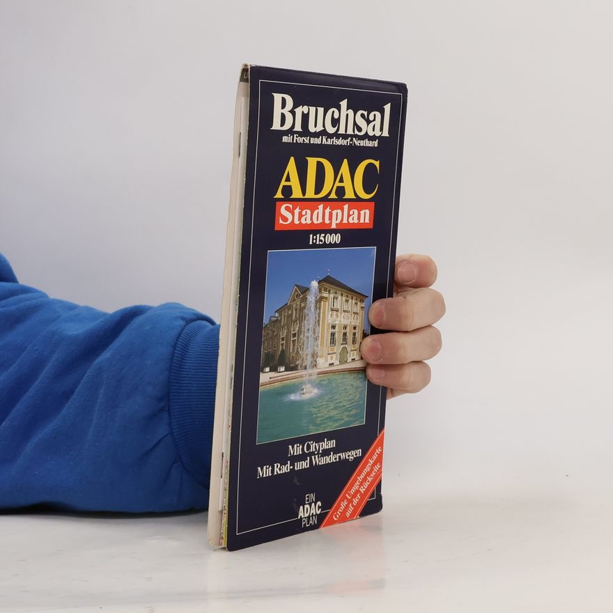 Various authors ADAC Stadtplan Bruchsal mit Forst und Karlsdorf-Neuthard
