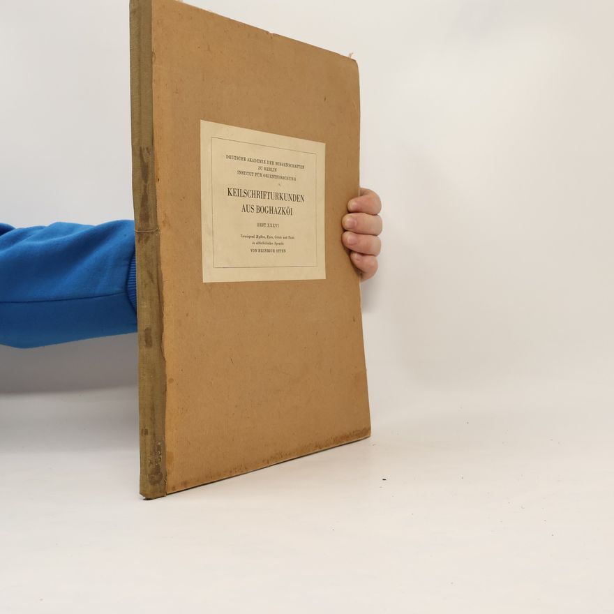 Heinrich Otten Keilschrifturkunden aus Boghazköi XXXVI