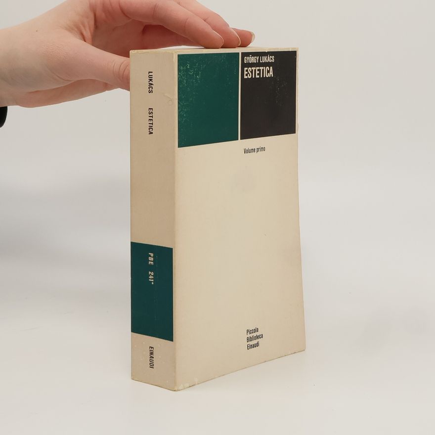 Georg Lukács Estetica 1