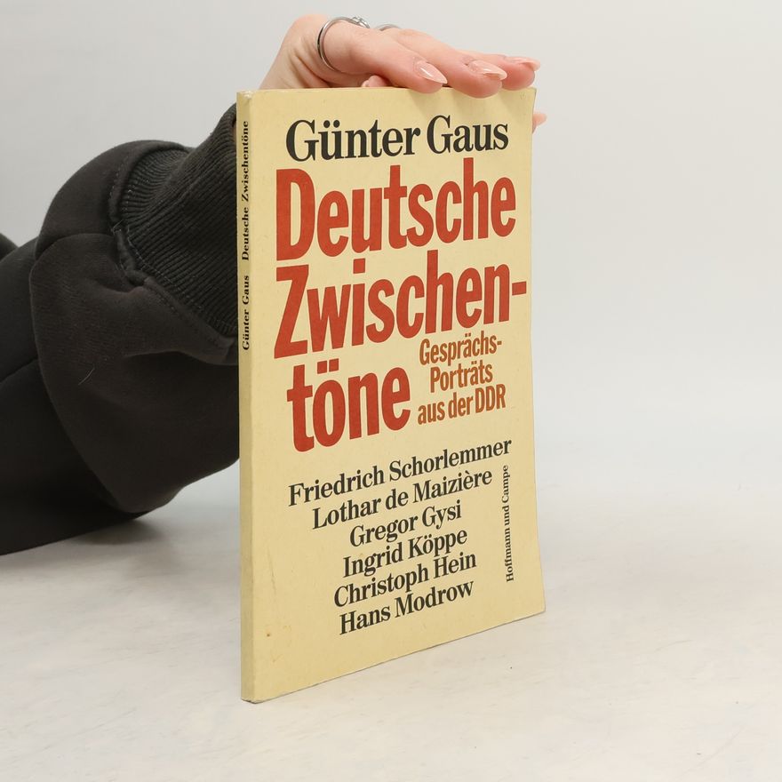 Günter Gaus Deutsche Zwischentöne