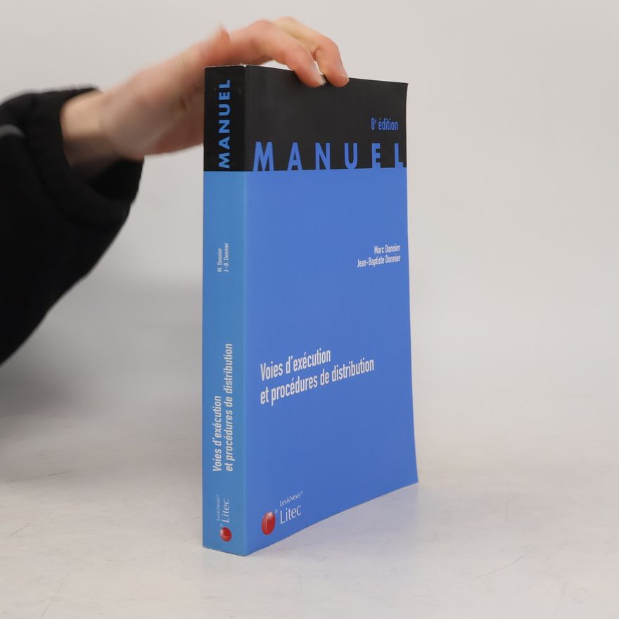Marc Donnier Voies d'exécution et procédures de distribution