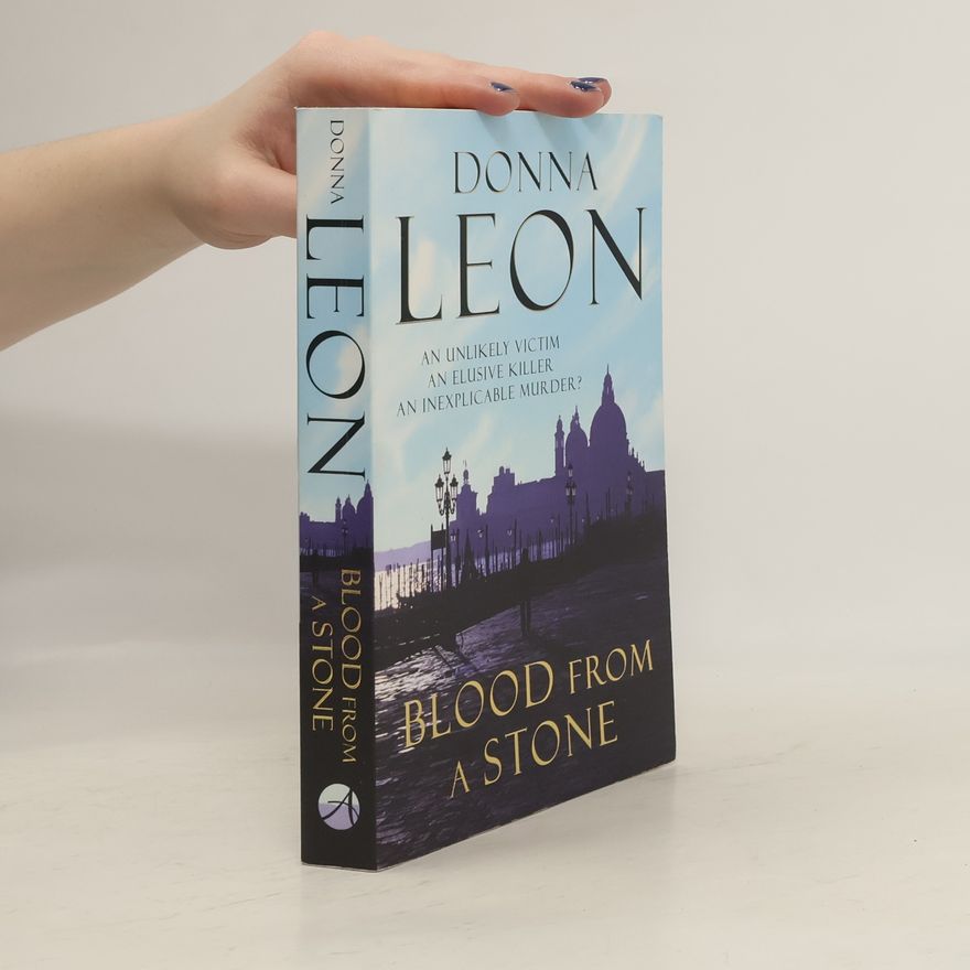 Donna Leon Blood From A Stone. Blutige Steine, Englische Ausgabe