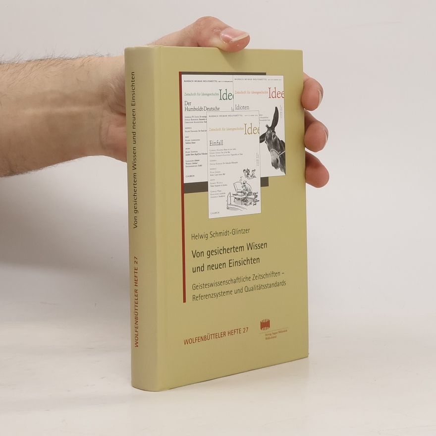 Detlev Hämmerle Wolfenbütteler Hefte - 27: Von gesichertem Wissen und neuen Einsichten