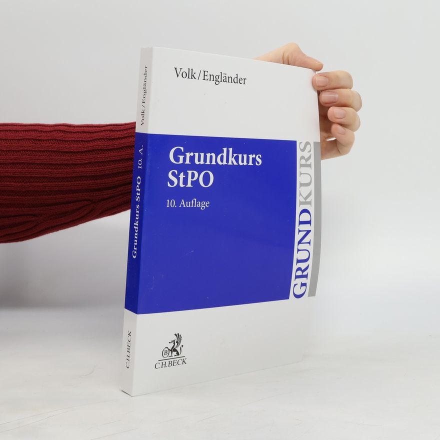 Klaus Volk Grundkurs StPO