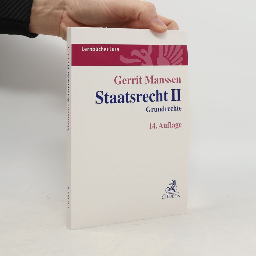 Gerrit Manssen Staatsrecht II