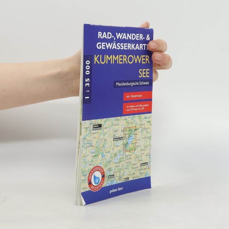 Autorenkollektiv Rad-, Wander- & Gewässerkarte Kummerower See, Mecklenburgische Schweiz