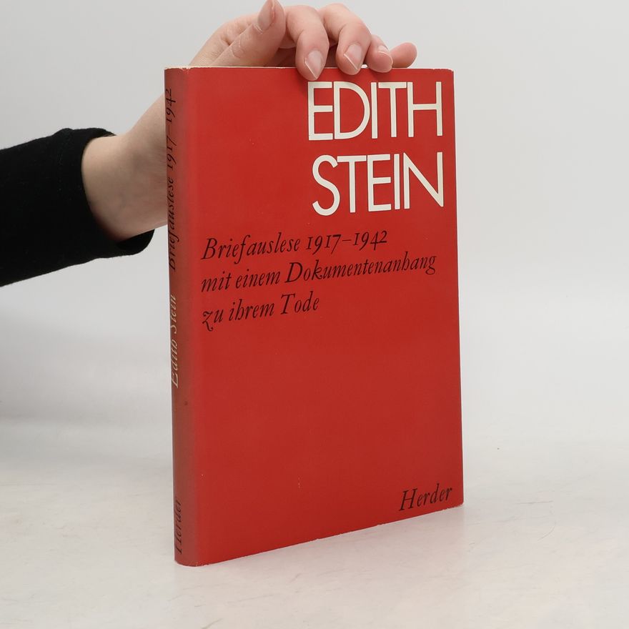 Terezie Benedikta od Kříže Briefauslese 1917-1942