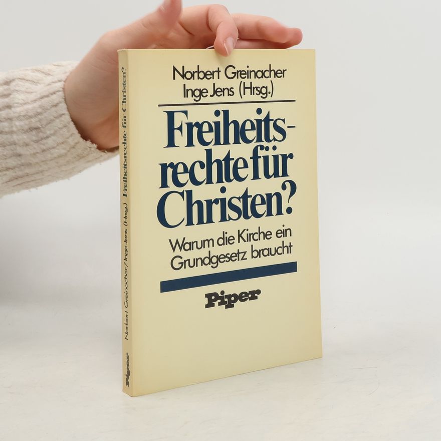 Norbert Greinacher Freiheitsrechte für Christen?