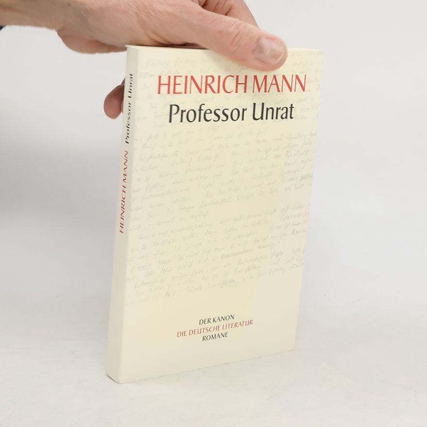 Heinrich Mann Professor Unrat