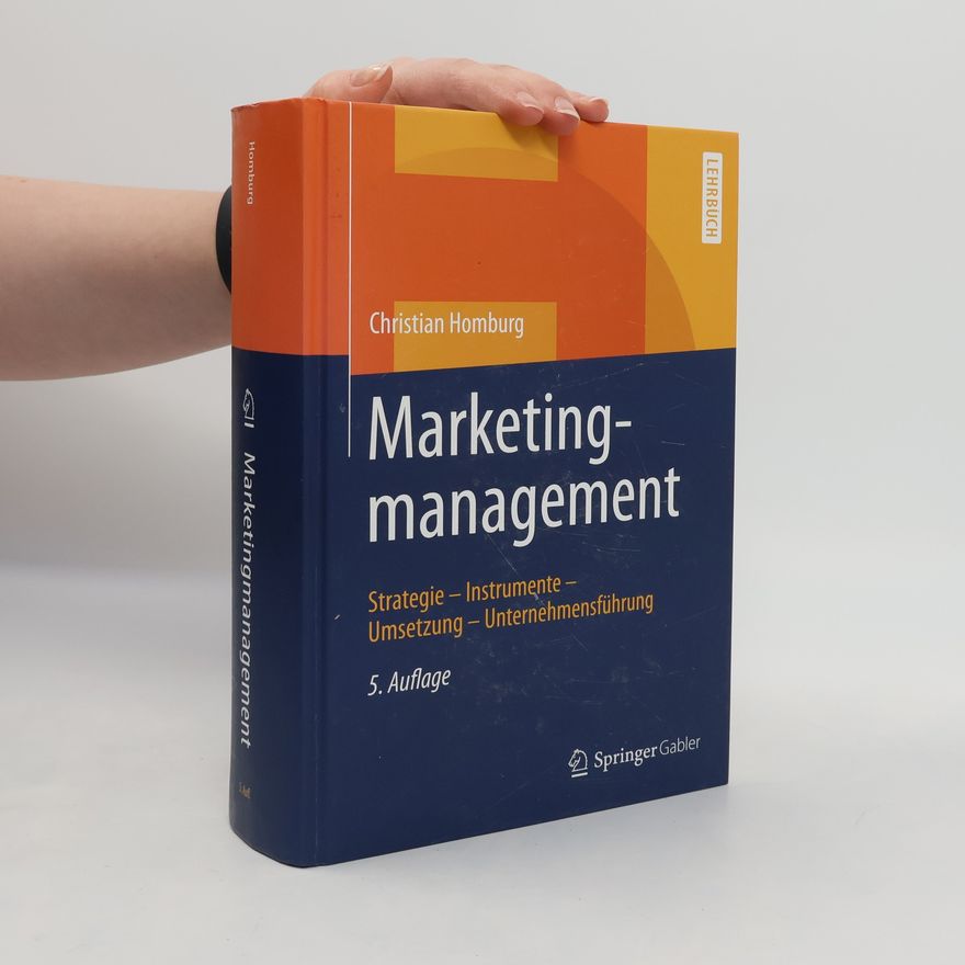 Christian Homburg Marketingmanagement