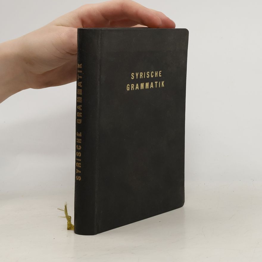 Carl Brockelmann Syrische Grammatik
