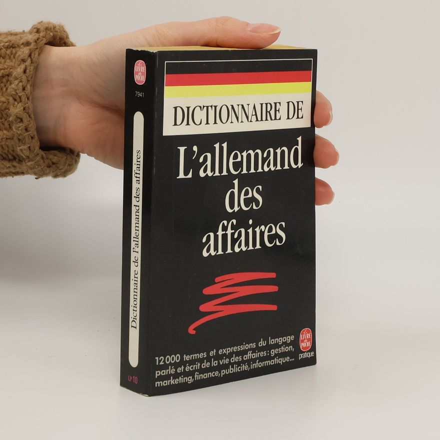 Yono Bernard Dictionnaire de l'allemand des affaires