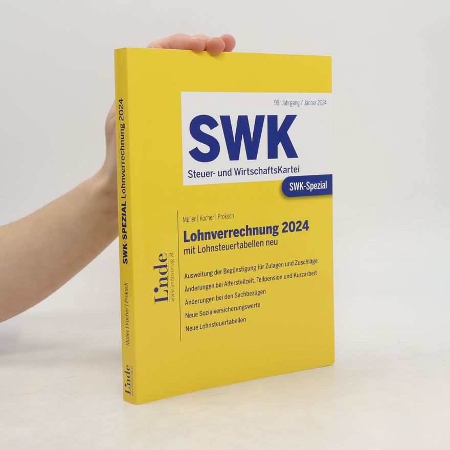 Franz Proksch SWK-Spezial Lohnverrechnung 2024