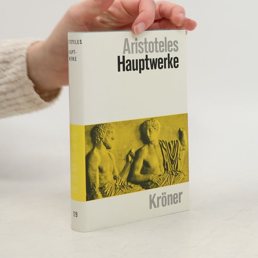 Wilhelm Nestle Aristoteles Hauptwerke