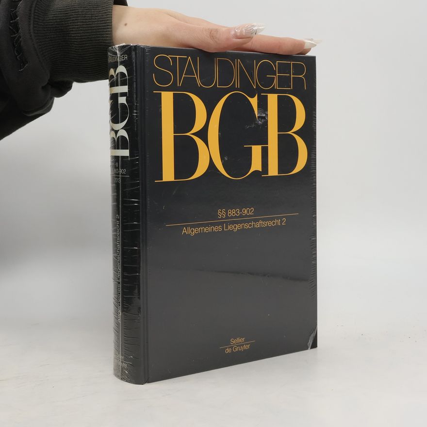 Karl-Heinz Gursky Staudinger BGB. §§ 883-902