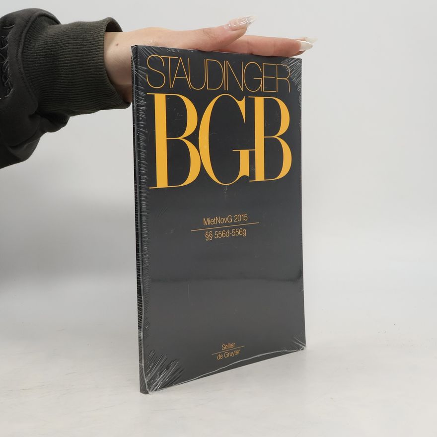 Various authors Staudinger BGB. MietNovG 2015