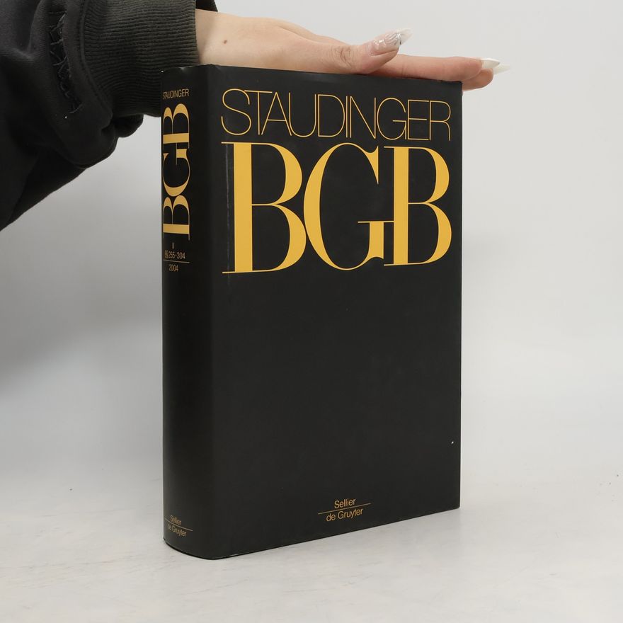 Various authors Staudingers BGB II.
