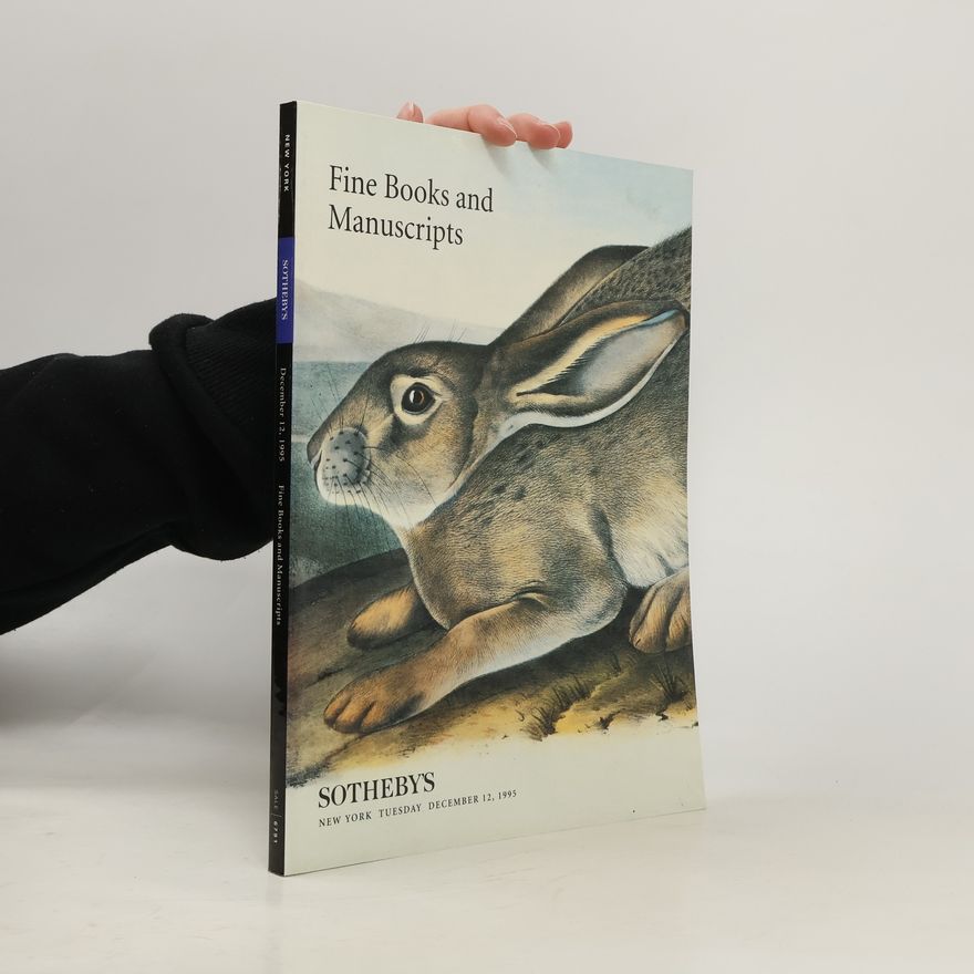Various authors Fine Books and Manuscripts