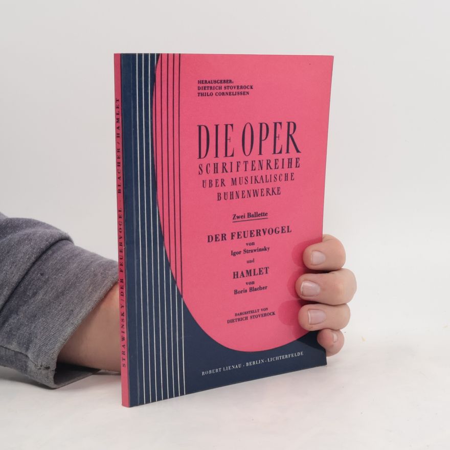 Boris Blacher Die Oper Schriftenreihe über musikalische Bühnenwerke