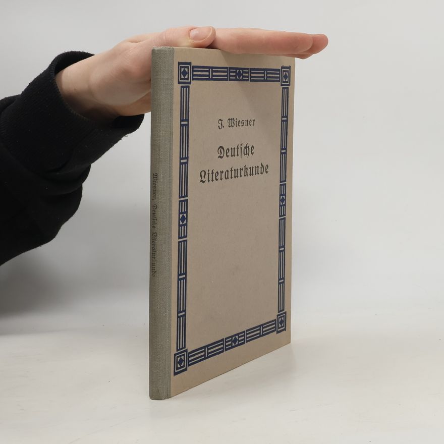 Jürgen Wiesner Deutsche Literaturkunde