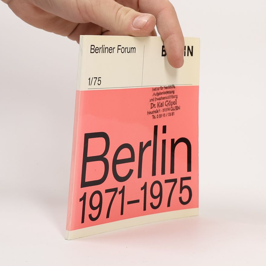 AA.VV. Berliner Forum 6/1974