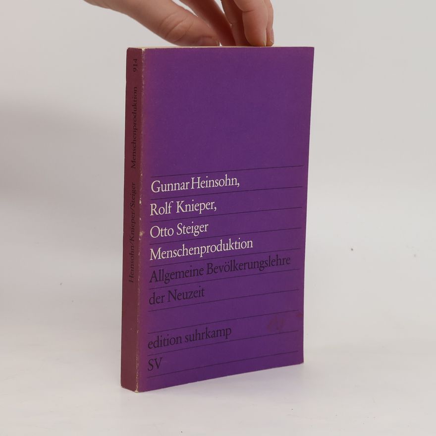 Gunnar Heinsohn Menschenproduktion