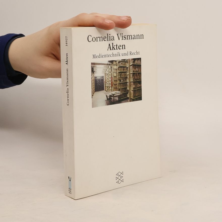 Cornelia Vismann Akten