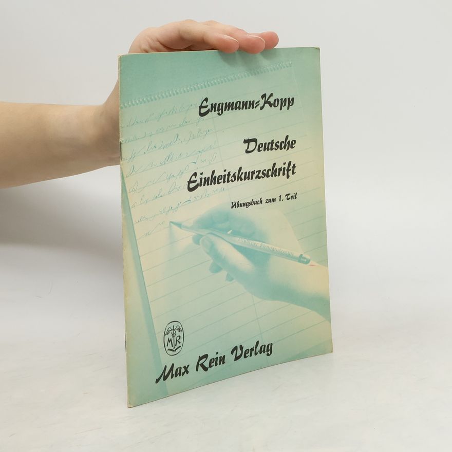 Autorenkollektiv Engmann-Kopp Deutsche Einheitskurzschrift