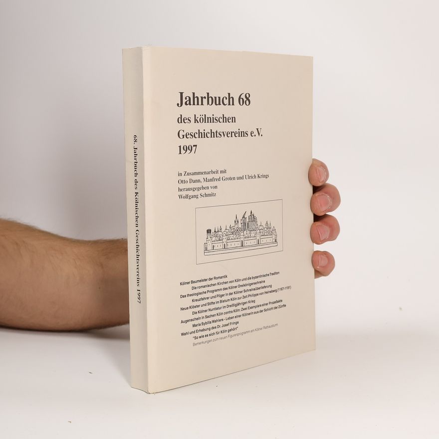 Manfred Groten Jahrbuch 68 des Kölnischen Geschichtsvereins