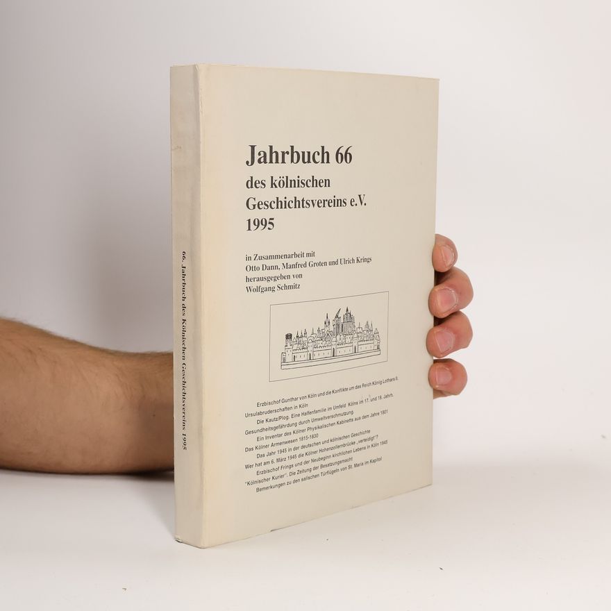 AA.VV. Jahrbuch 66 des kölnischen Geschichtsvereins