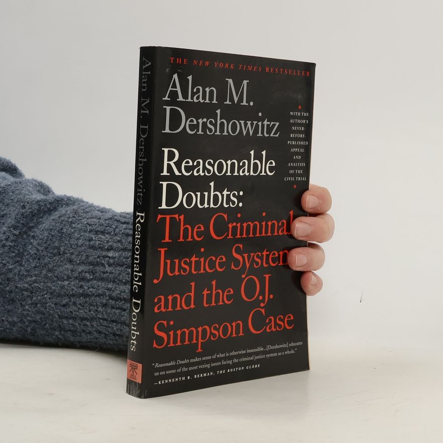 Alan Dershowitz Reasonable Doubts