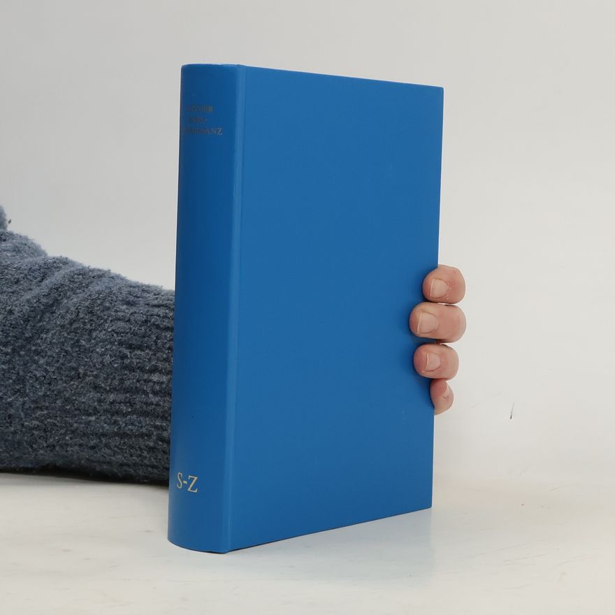 Kolektiv autorů Zürcher Bibel-Konkordanz S-Z