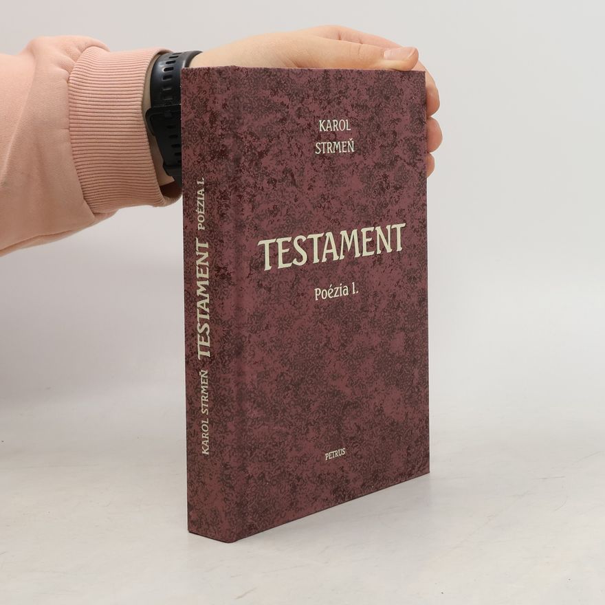 Karol Strmeň Testament